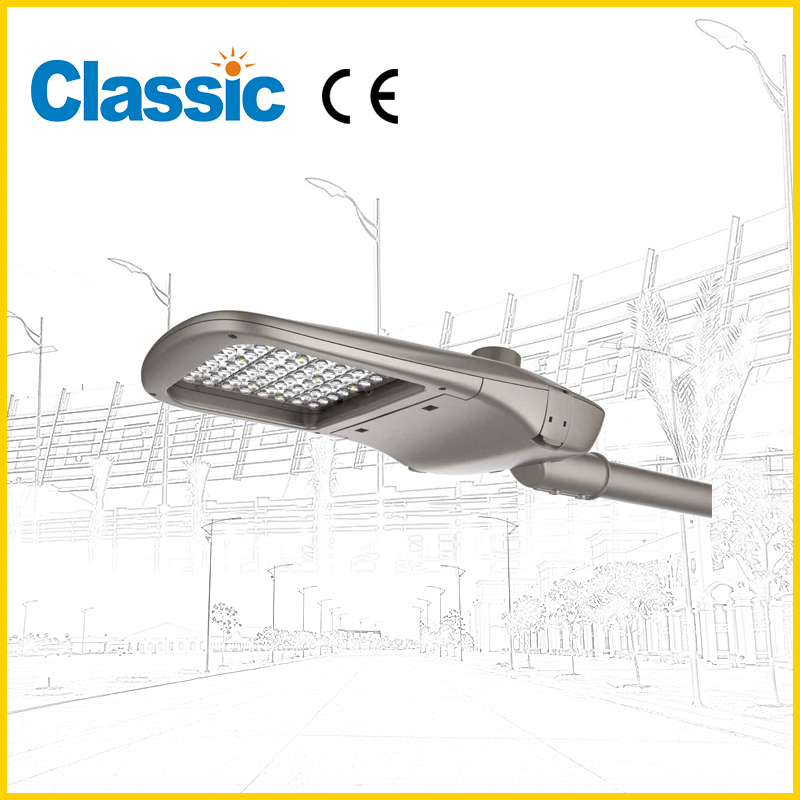 JD-1047 การออกแบบเลนส์แบบโมดูลาร์ IK09 ไฟถนน LED